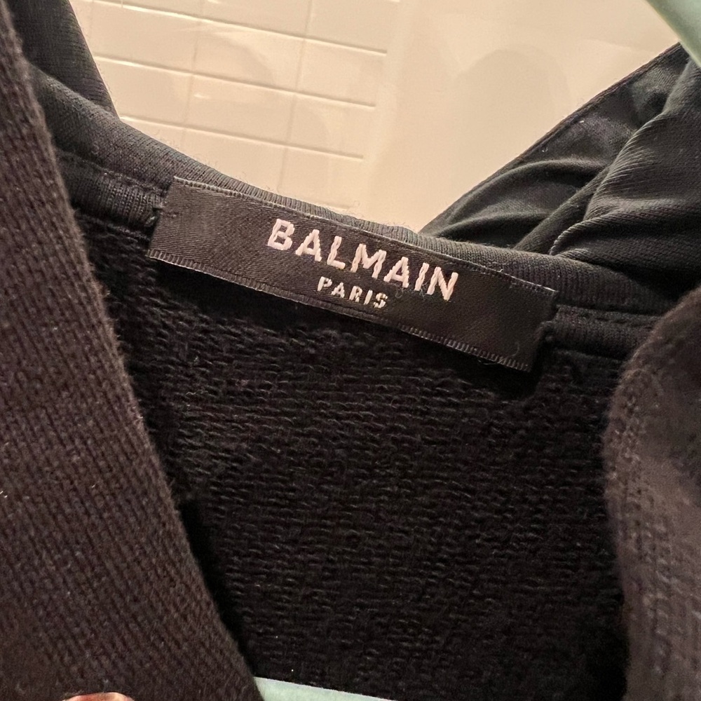 Balmain crystal hoodie - Picture 3 of 4